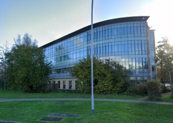 The Regus building at Thames Valley Park in Earley which could be converted into 62 flats, with a plan to add floors to create 94 flats in total. Credit: Google Maps