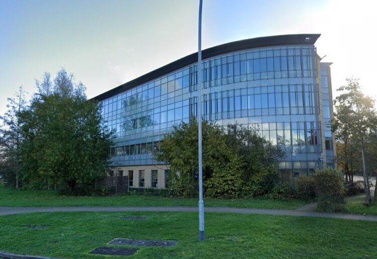 The Regus building at Thames Valley Park in Earley which could be converted into 62 flats, with a plan to add floors to create 94 flats in total. Credit: Google Maps