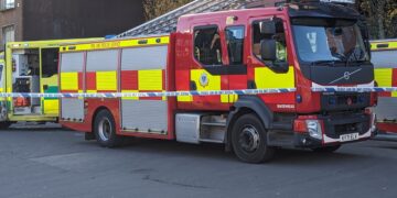 Royal Berkshire Fire and Rescue Service has warned that it is currently responding to a fire in Cardiff Road, Reading, which it says also involves hazardous materials.