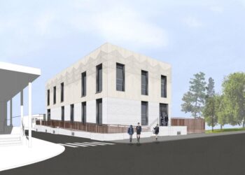 The new two storey Sixth Form block set to be built at Emmbrook School in Wokingham. Credit: HLM Architecture
