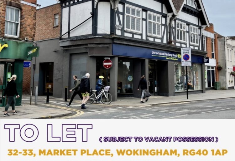 The Original Factory Shop moved into Market Place in Wokingham in June 2023.