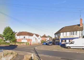 A view along Culver Lane in Earley at its junction with Palmerstone Road, which is due to get a 20mph speed limit. Credit: Google Maps.
