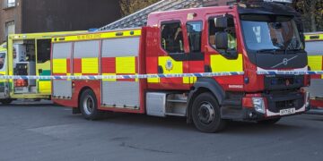 Royal Berkshire Fire and Rescue Service crews from Caversham Road and Whitley Wood fire stations were sent to attend a fire in a high-rise on Oxford Road.