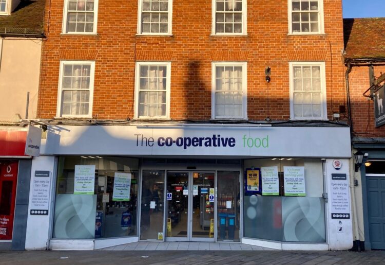 Coop in Market Place, |Wokingham, is set to close nest week. Pic: Emma Merchant.`