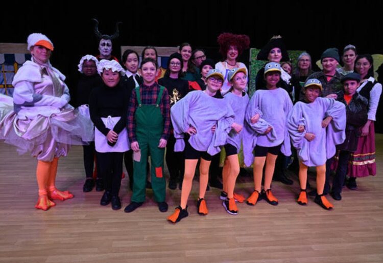 Corpus Christi Parish Panto has previously performed Mother Goose. This year audiences can enjoy their production of Snow White. Picture: CCPP