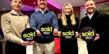 The team at D\vid Cliff in Wokingham. Pic: Andrew Batt.