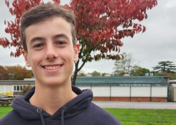 Alexandre Lomondais, 15, the first Black Belt Code Ninja. Picture: Code Ninjas Wokingham