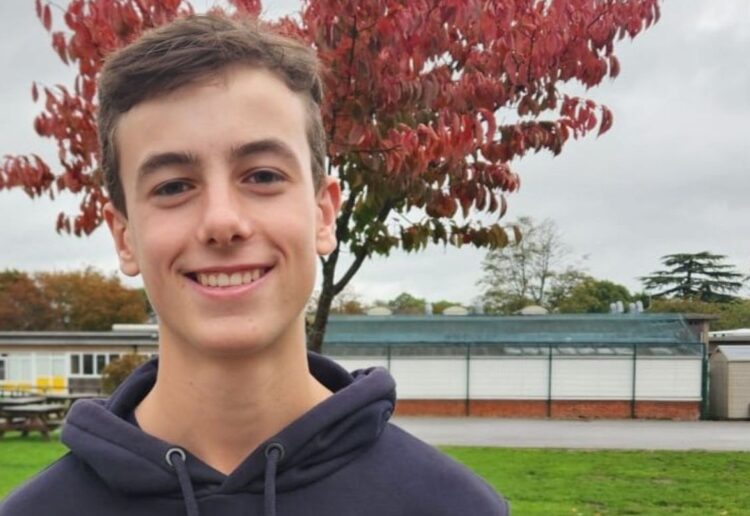 Alexandre Lomondais, 15, the first Black Belt Code Ninja. Picture: Code Ninjas Wokingham