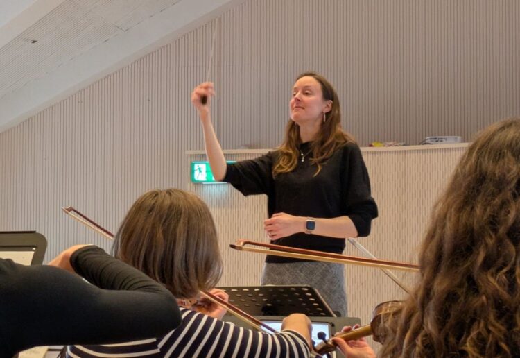 Mel LeBreuilly will conduct the APO in a concert of 'gorgeous music' at All Saints Church, Wokingham this month. Picture courtesy of APO