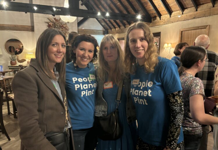 A Wokingham social group that meets to discuss sustainability over a pint was delighted by visitor numbers to its second birthday gathering in November. PIcture: PPP