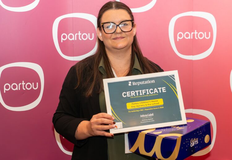 Partou Children's House in Binfield achieved Reputation 900 Club status. Picture: Partou