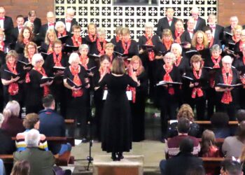 South Berkshire Singers will perform a concert of beautiful uplifting music in April at St Paul's Church, Wokingham. Picture: SBS