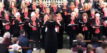 South Berkshire Singers will perform a concert of beautiful uplifting music in April at St Paul's Church, Wokingham. Picture: SBS