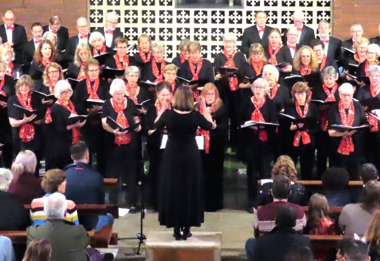 South Berkshire Singers will perform a concert of beautiful uplifting music in April at St Paul's Church, Wokingham. Picture: SBS