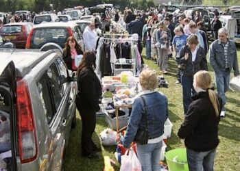 A car boot sale.