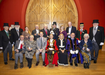 Outstanding citizens were honoured at Wokingham Town Council's Civic Awards Ceremony. PIcture: Stewart Turkington