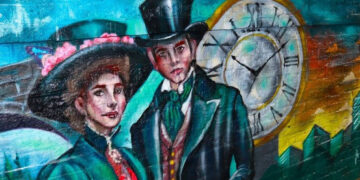 The artwork, commissioned by Winnersh parish council.