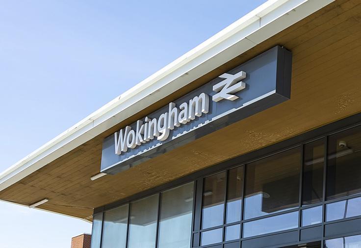 Wokingham station. Picture: Wokingham Borough Council.