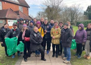 A successful litter pick and sponsored walk by CLASP members at Dinton Pastures left the area tidier, and raised money for CLASP. Pictures: CLASP Wokingham