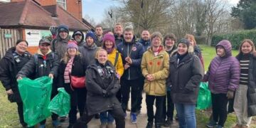 A successful litter pick and sponsored walk by CLASP members at Dinton Pastures left the area tidier, and raised money for CLASP. Pictures: CLASP Wokingham