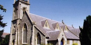 A concert at Earley St Peter's Church will raise funds for Alexander Devine and the church. Picture: Michael Ford via Wikimedia Commons