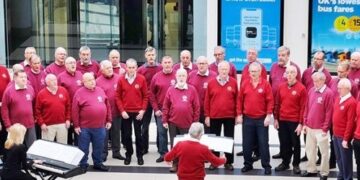 Reading Male Voice Choir's next concert takes place at Christ Church, Woodley, on Saturday, February 3, at 7pm. Picture: RMVC