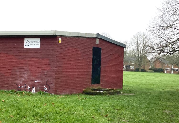 Men's Shed members fear the new parking regulations will close the club. Picture: Emma Merchant