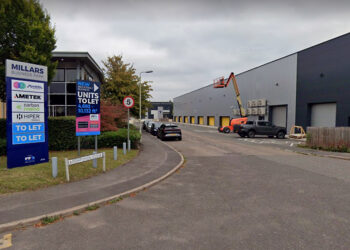 The incident happened in Fishponds Closei, Wokingham. Pic: Google.