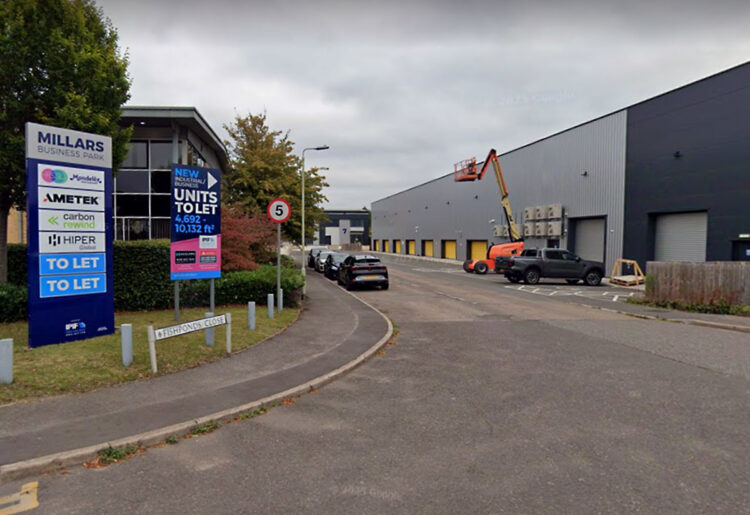 The incident happened in Fishponds Closei, Wokingham. Pic: Google.