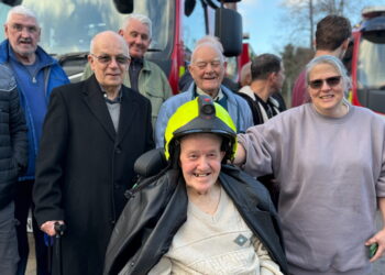 Dave Hedger was 'stoked' to see so many old faces. Picture: Bickerton House