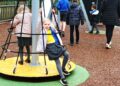 Refurbished East Park Farm playground. Picture: Charvil Parish Council