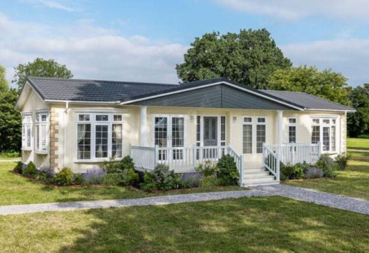 The Heritage, a design for a mobile home that could be added to the High Pines park home site north of Bracknell. Credit: ASP