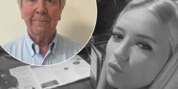 Paige Whiles and Dr Roy Bailey