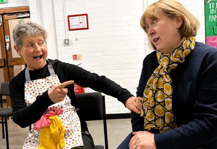 Twyford Drama cast and crew are looking forward to revealing Traitor at The Beeches, written by Kathy Reid. Picture: Twyford Drama