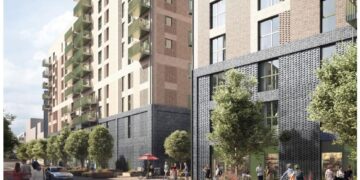 New development on Market Street, Bracknell (Image: Child Graddon Lewis)