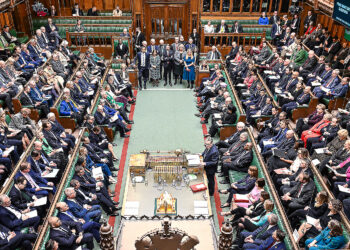 Prime Minister's Questions on Wednesday. Pic: House of Commons.