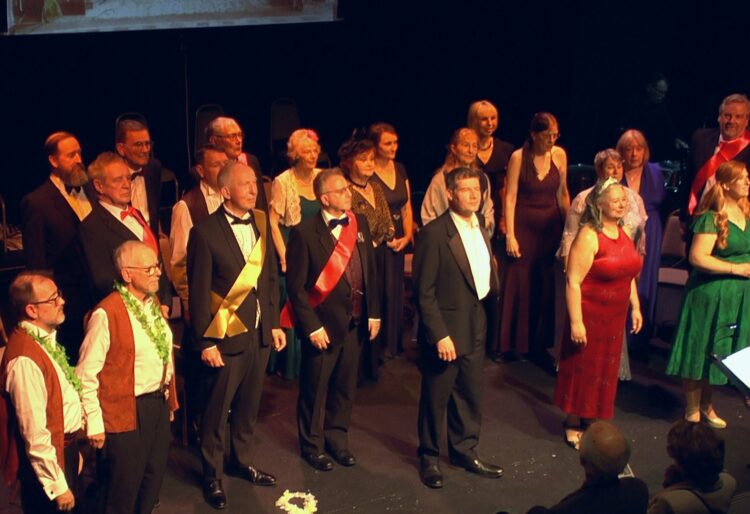 Members of Mostly G&S in rehearsal for HMS Pinafore, and The Zoo, to be performed at the  Allan Cornish theatre, Woodley. Picture David Wilson.