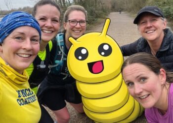 The team behind the Finch Coasters caterpillar.