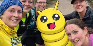 The team behind the Finch Coasters caterpillar.