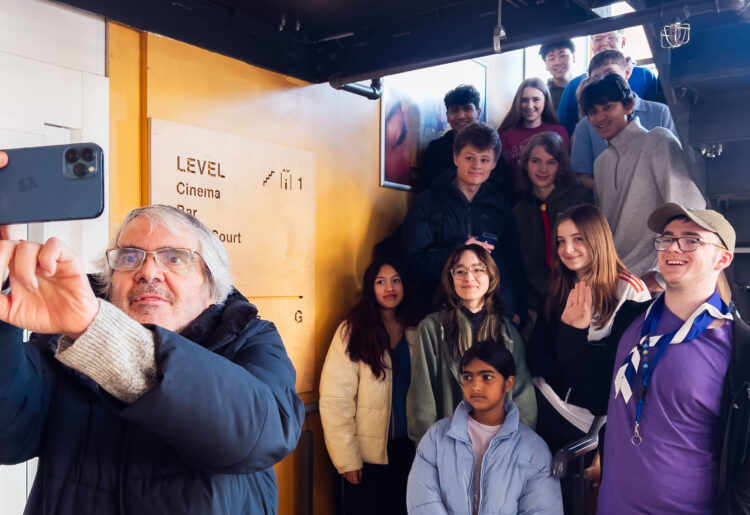Andrew with Berskhire scouts.