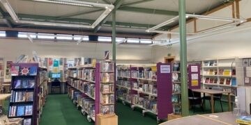 Winnersh library. pic: WBC.