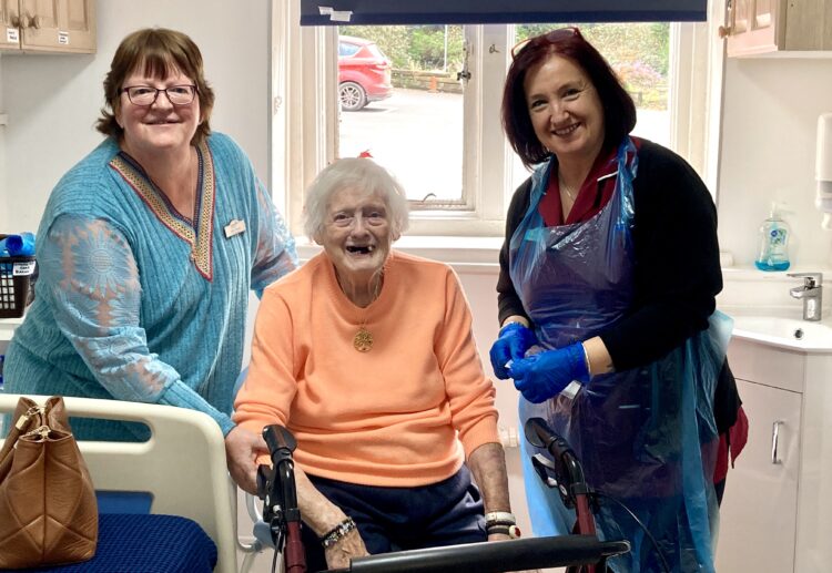 A new wellbeing room at The WADE Day Centre will give members dignity and privacy. Picture: Emma Merchant