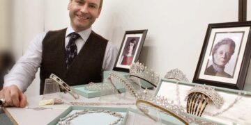 Andrew Prince will entertain members of the Arts Society Wokingham, with Downton Abbey stories and jewellery. Picture: Andrew Prince via ASW