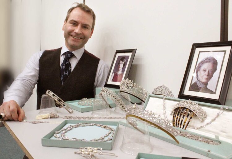Andrew Prince will entertain members of the Arts Society Wokingham, with Downton Abbey stories and jewellery. Picture: Andrew Prince via ASW