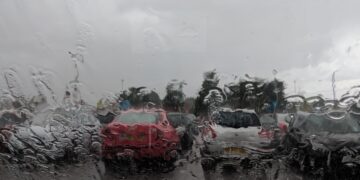 Storm Eunice will see wet weather overnight Picture: Phil Creighton