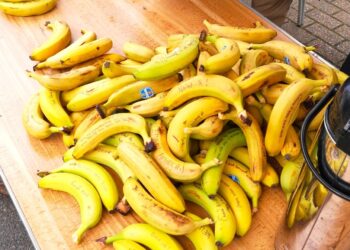 Members of Wokingham Baptist Church's ReGen youth gave out bananas and hot chocolate to Wokingham Half Marathon runners. Picture WBChurch