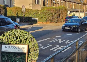 Worst bus lane in Reading