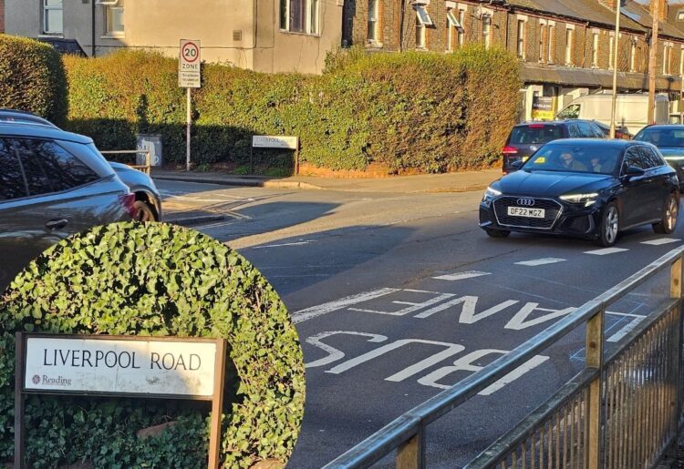 Worst bus lane in Reading