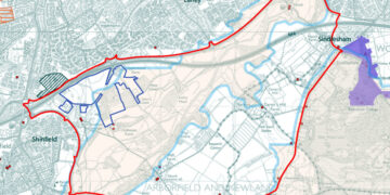 Plans for Hall Farm. Pic: WBC.
