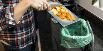 Wokingham Borough Council introduced food waste recycling Picture: Wokingham Borough Council / Stewart Turkington / www.stphotos.co.uk